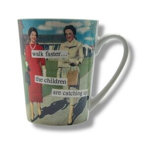 Anne Taintor Mug Novelty Retro Vintage Humorous Funny Mother Mom Joke Coffee Cup